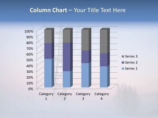 Fog Twilight Wire PowerPoint Template