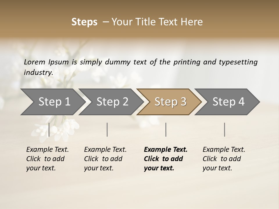 Lonely Room Love PowerPoint Template