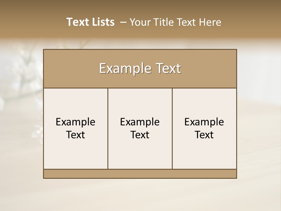 Lonely Room Love PowerPoint Template