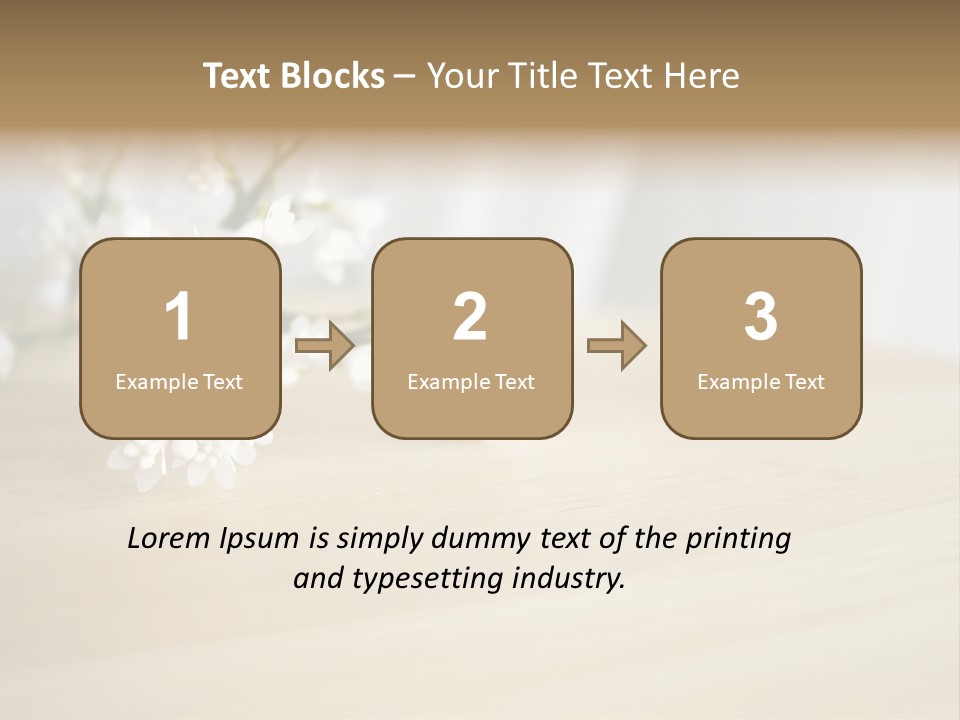 Lonely Room Love PowerPoint Template