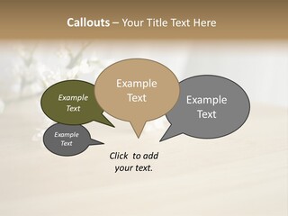 Lonely Room Love PowerPoint Template