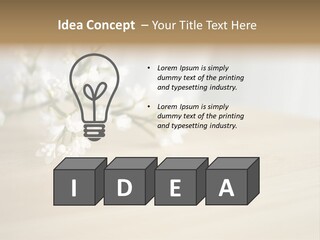 Lonely Room Love PowerPoint Template