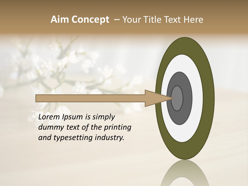 Lonely Room Love PowerPoint Template