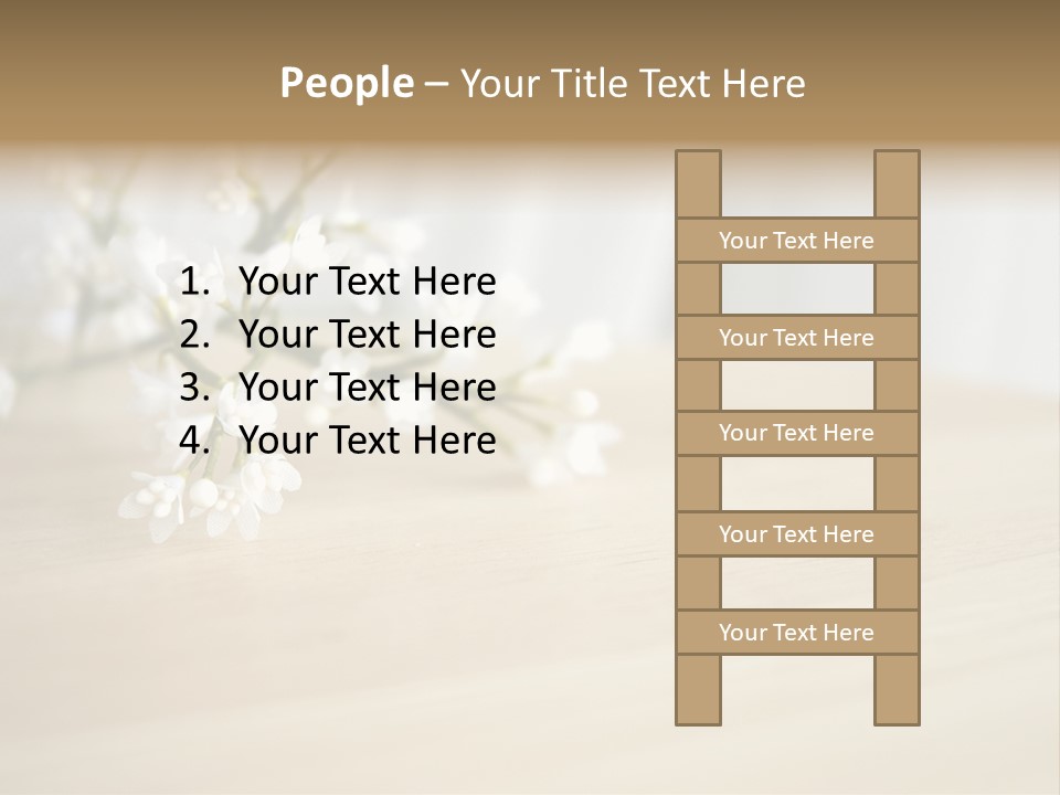 Lonely Room Love PowerPoint Template