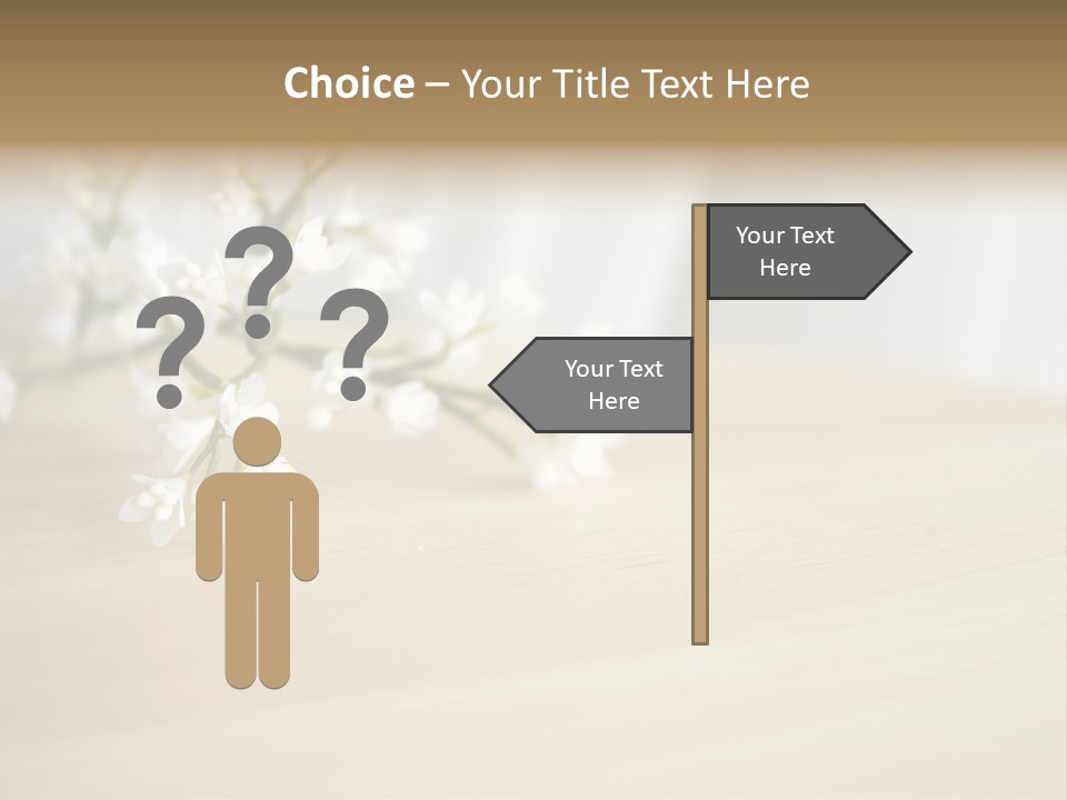 Lonely Room Love PowerPoint Template
