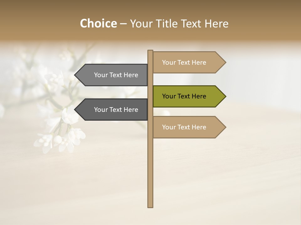 Lonely Room Love PowerPoint Template
