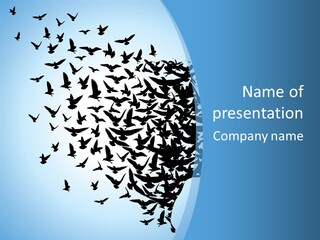 Human Body Wings Exploit PowerPoint Template