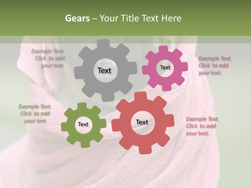 Studio Indoor Dog PowerPoint Template