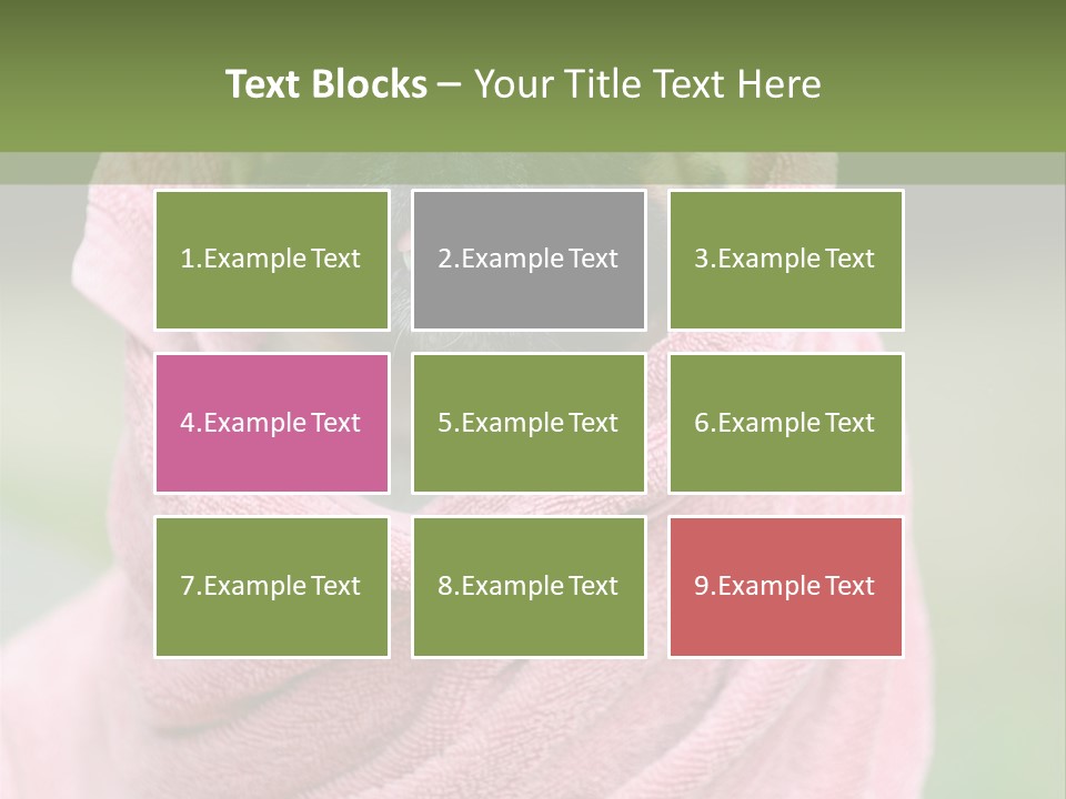 Studio Indoor Dog PowerPoint Template