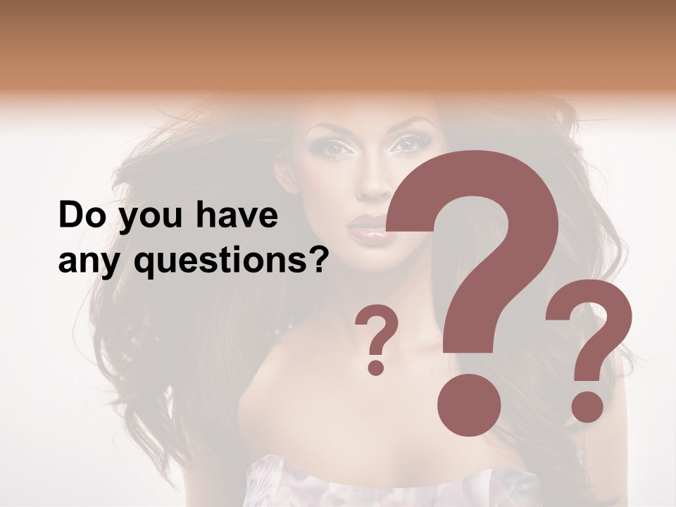 Footpath Woman Shoe PowerPoint Template