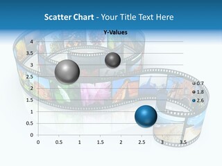 Roll Filmstrip Entertainment PowerPoint Template