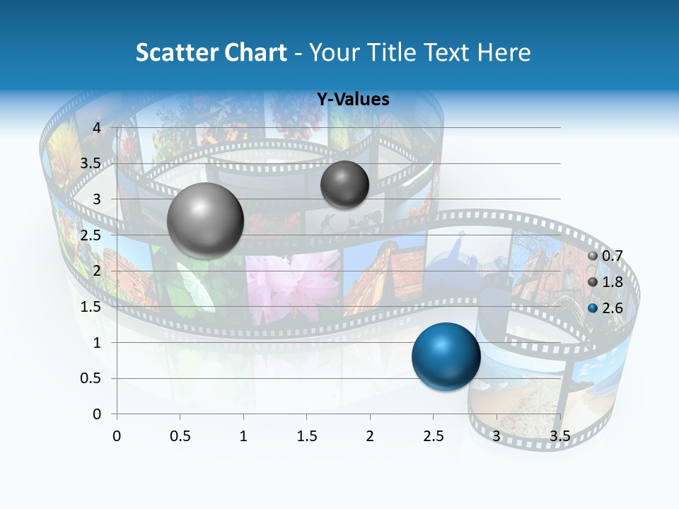 Roll Filmstrip Entertainment PowerPoint Template