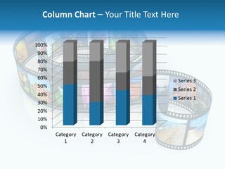 Roll Filmstrip Entertainment PowerPoint Template