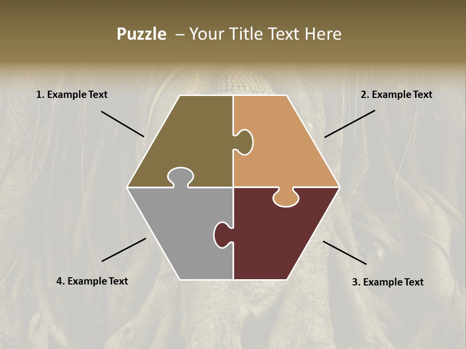 Meditation Temple Laos PowerPoint Template