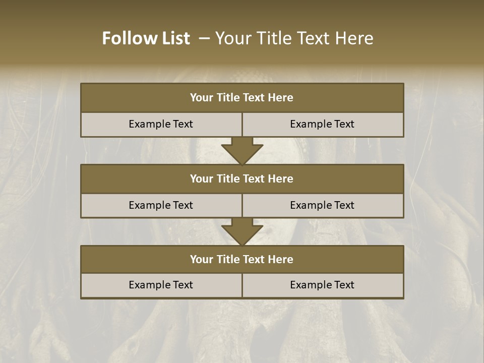 Meditation Temple Laos PowerPoint Template