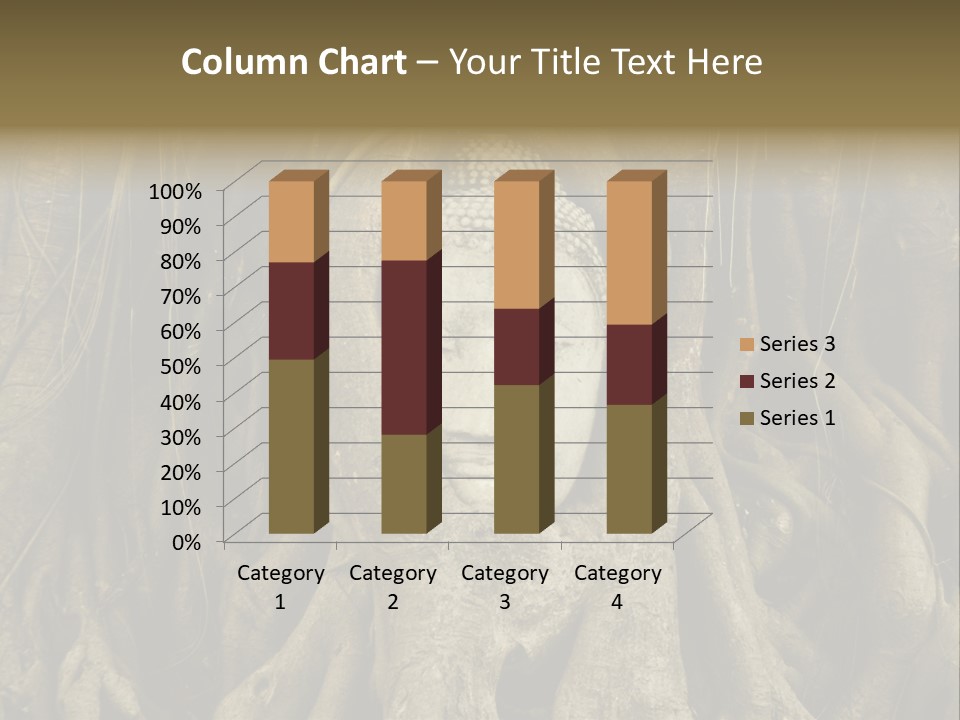 Meditation Temple Laos PowerPoint Template