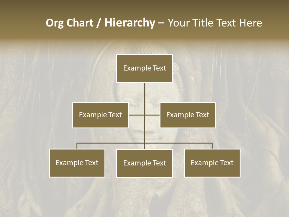 Meditation Temple Laos PowerPoint Template