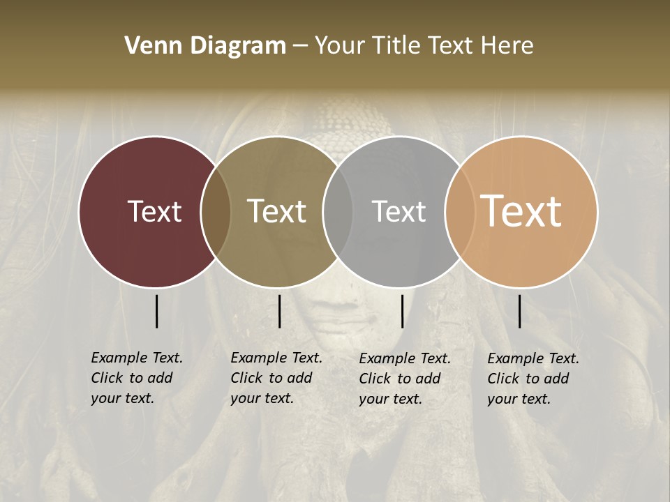 Meditation Temple Laos PowerPoint Template