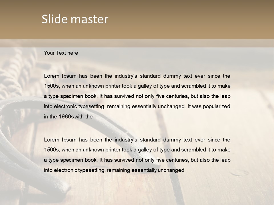 Rich West Shine PowerPoint Template