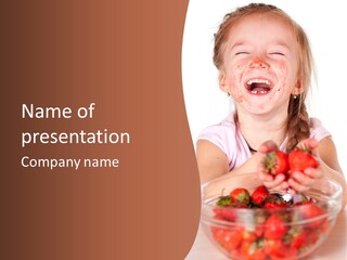 Vibrant Organic Eating PowerPoint Template