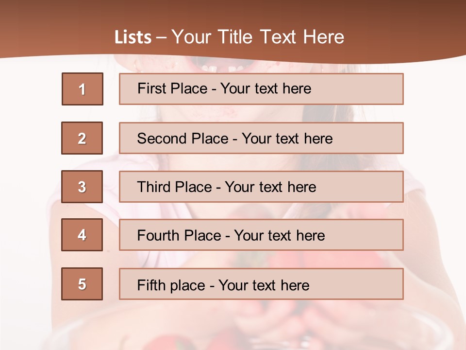 Vibrant Organic Eating PowerPoint Template