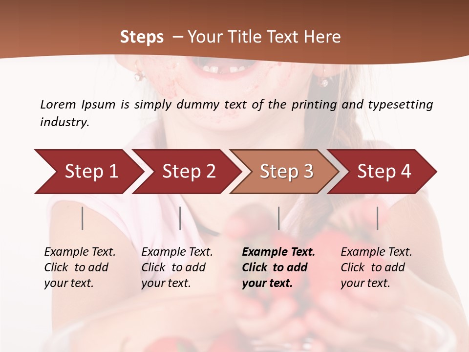 Vibrant Organic Eating PowerPoint Template