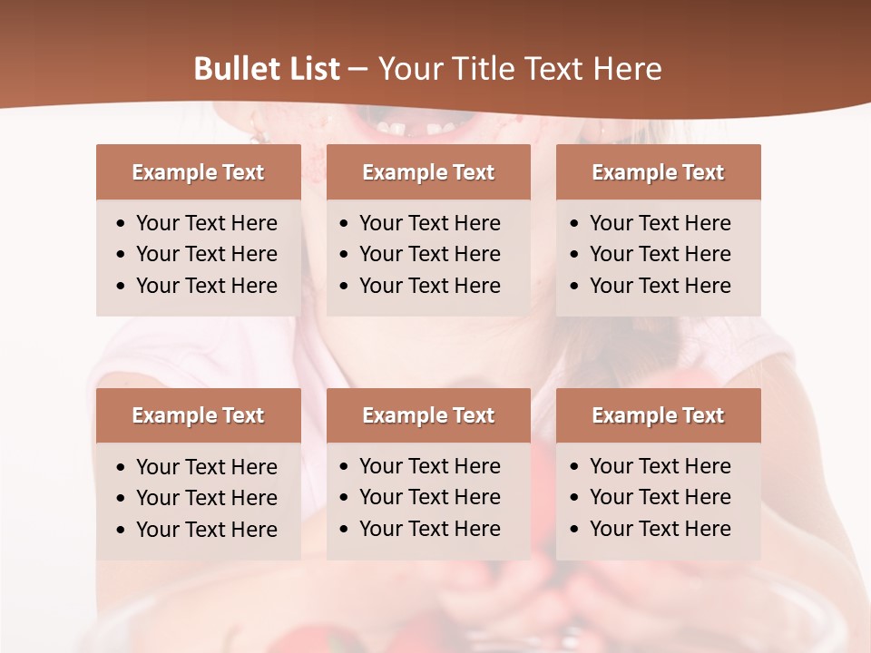 Vibrant Organic Eating PowerPoint Template