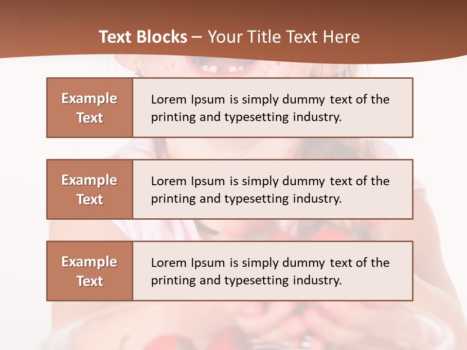 Vibrant Organic Eating PowerPoint Template