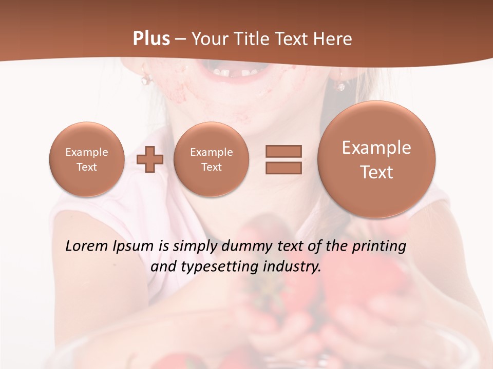 Vibrant Organic Eating PowerPoint Template