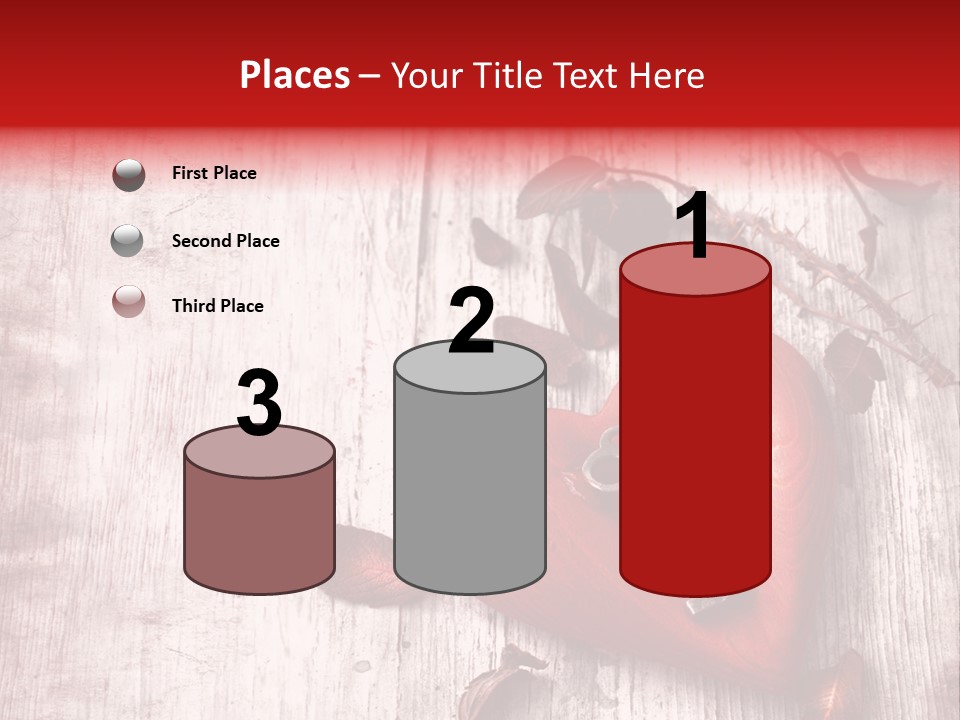 Emotion Metal Flower PowerPoint Template