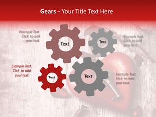 Emotion Metal Flower PowerPoint Template