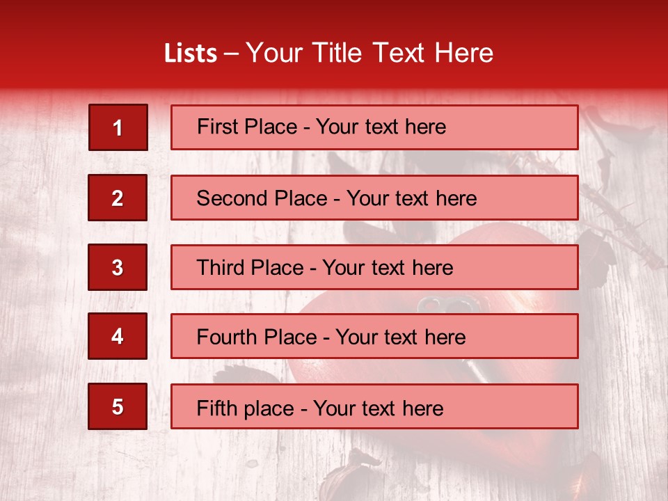 Emotion Metal Flower PowerPoint Template