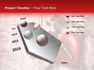 Emotion Metal Flower PowerPoint Template