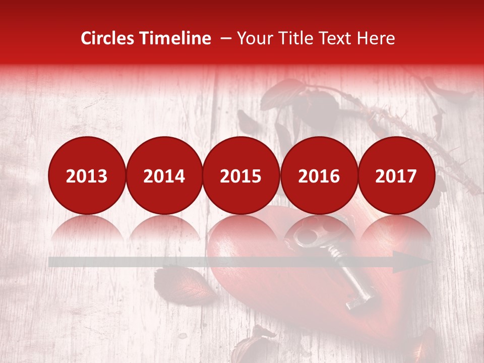 Emotion Metal Flower PowerPoint Template