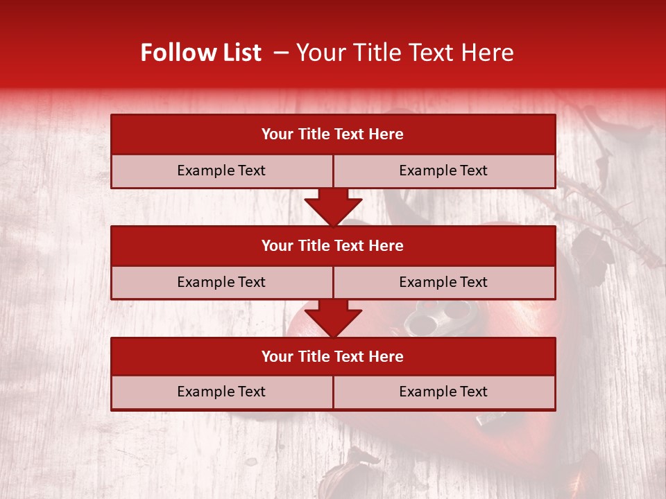 Emotion Metal Flower PowerPoint Template