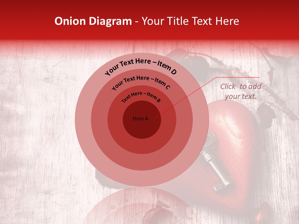 Emotion Metal Flower PowerPoint Template