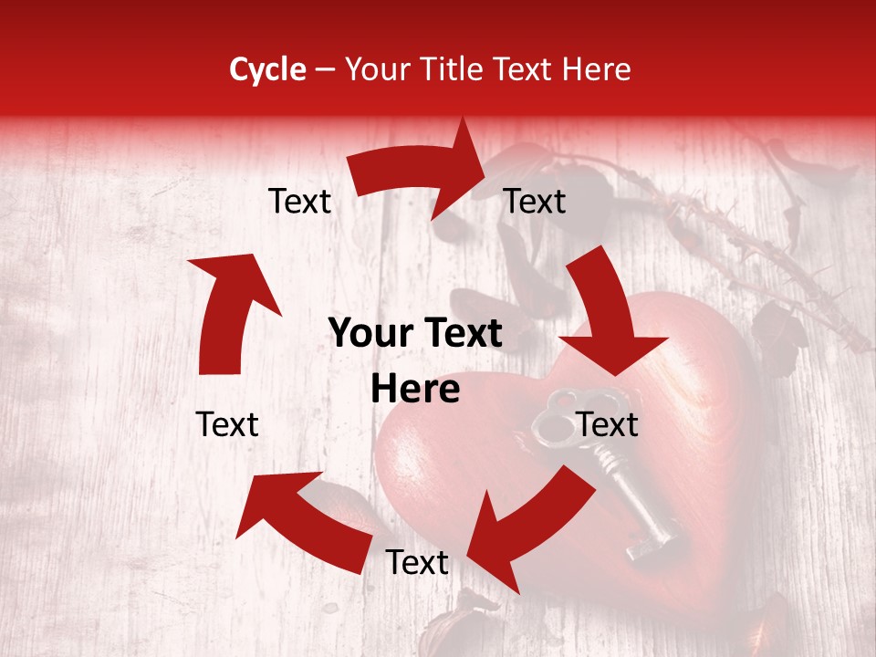 Emotion Metal Flower PowerPoint Template