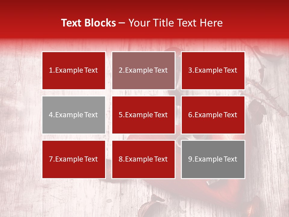 Emotion Metal Flower PowerPoint Template