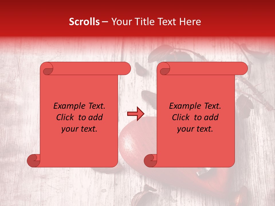 Emotion Metal Flower PowerPoint Template