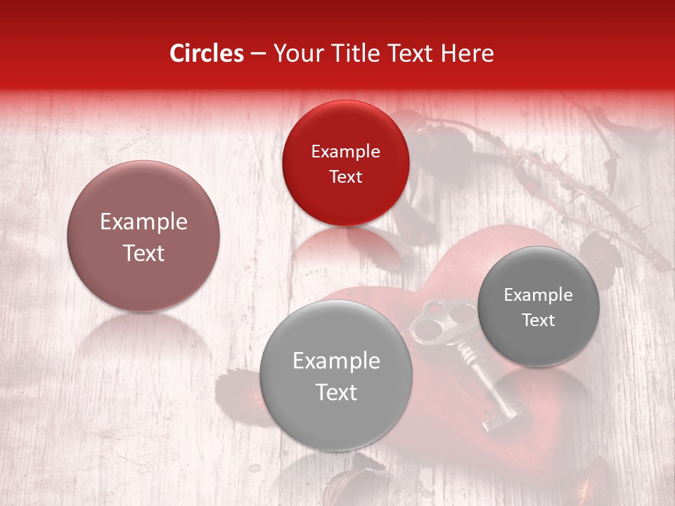 Emotion Metal Flower PowerPoint Template