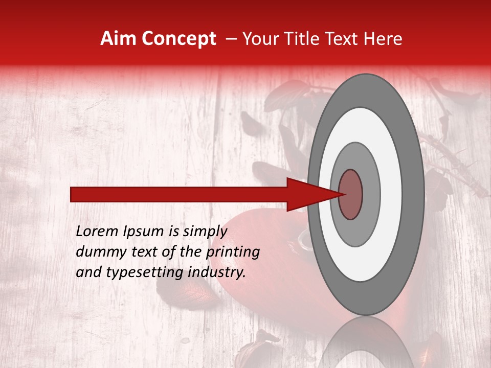 Emotion Metal Flower PowerPoint Template