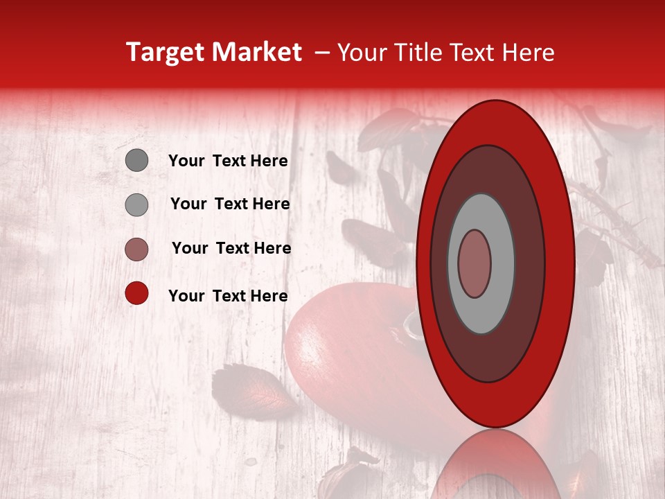 Emotion Metal Flower PowerPoint Template