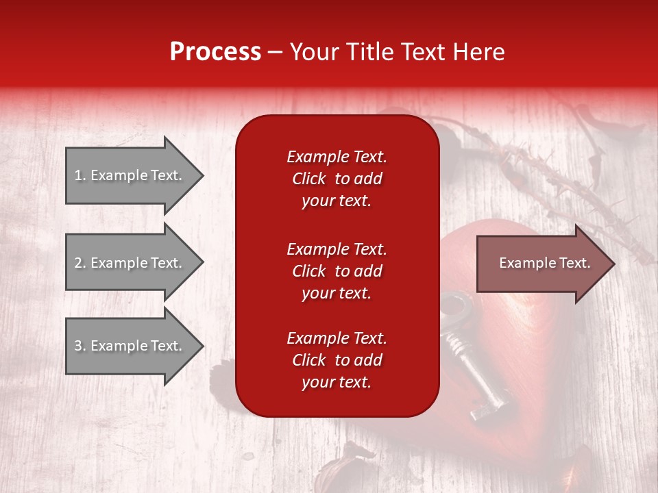 Emotion Metal Flower PowerPoint Template