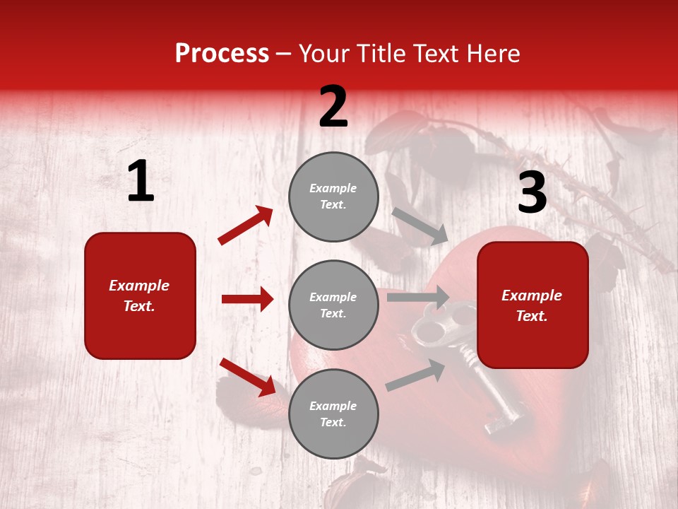 Emotion Metal Flower PowerPoint Template