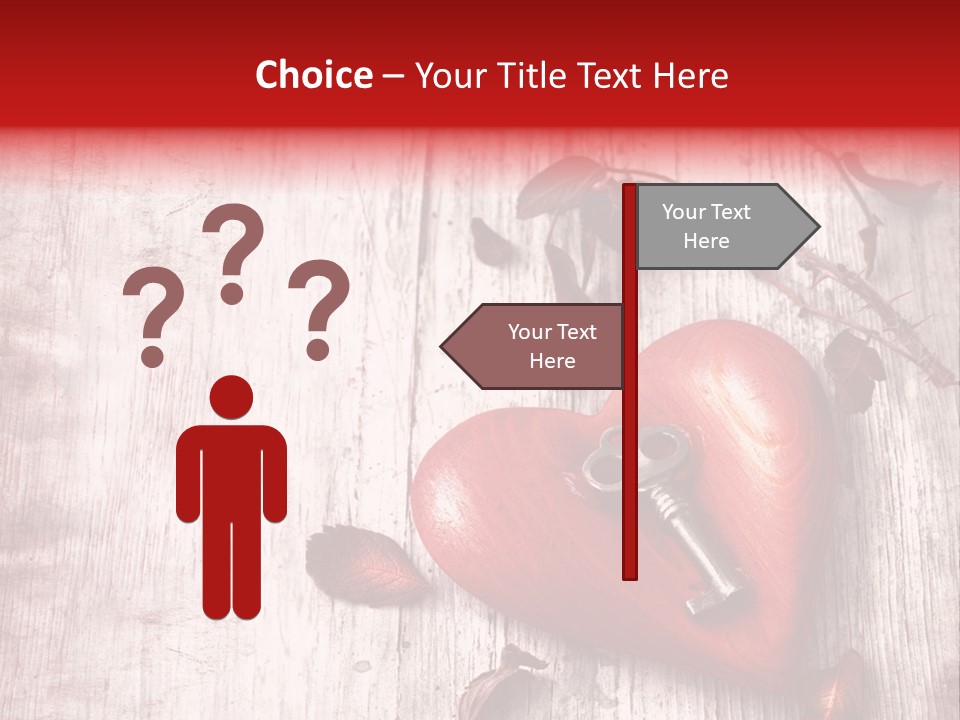 Emotion Metal Flower PowerPoint Template