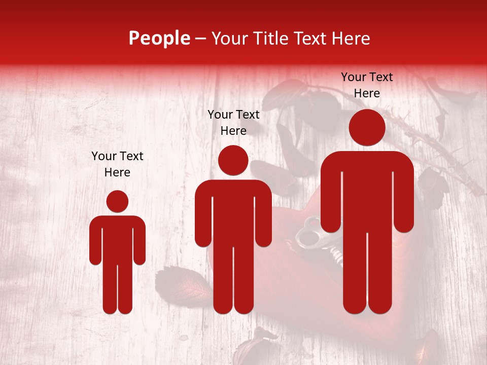 Emotion Metal Flower PowerPoint Template