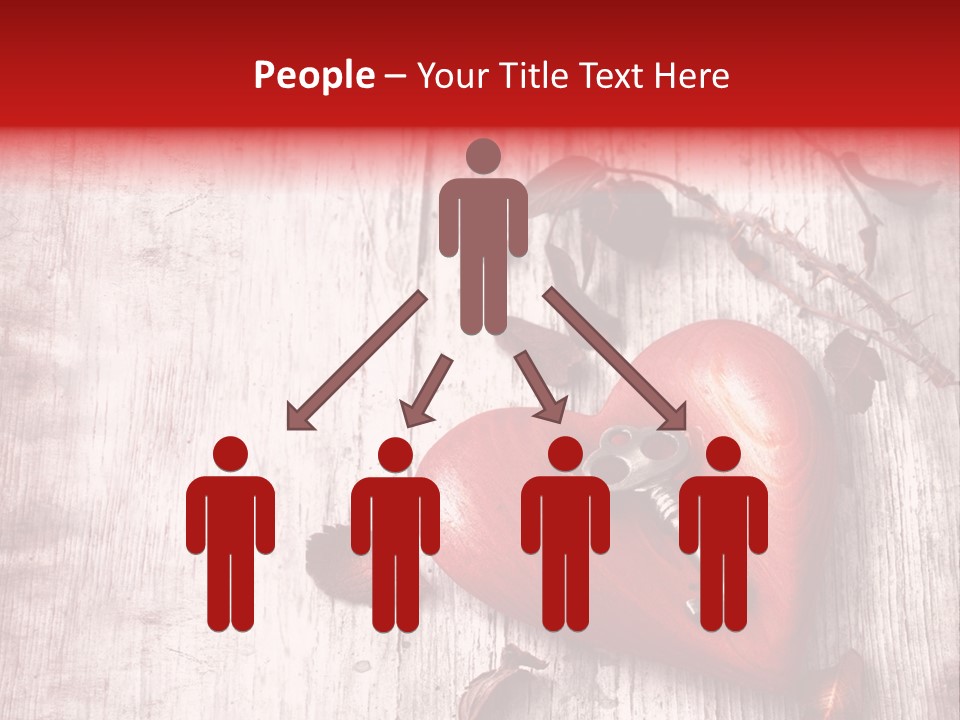 Emotion Metal Flower PowerPoint Template