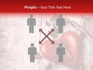 Emotion Metal Flower PowerPoint Template