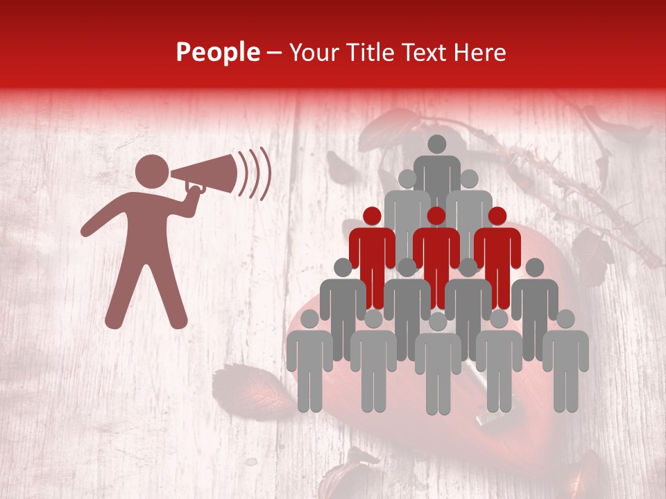 Emotion Metal Flower PowerPoint Template