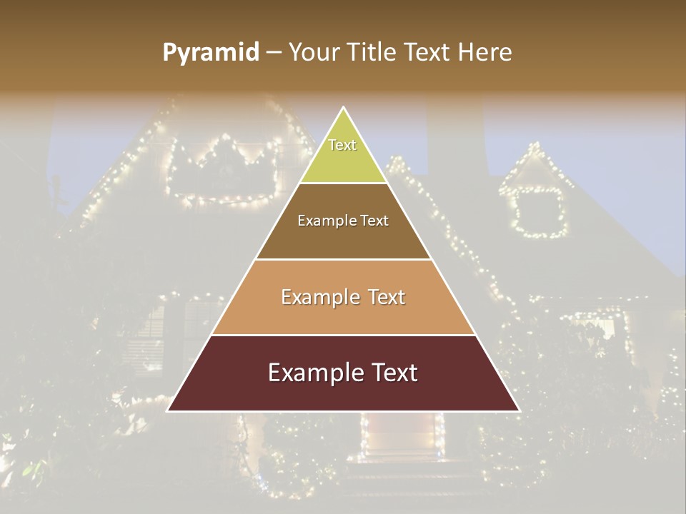 Glow Night December PowerPoint Template